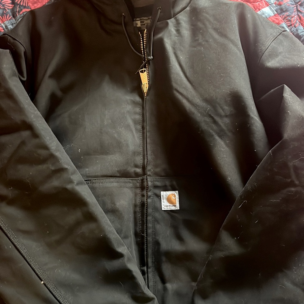 Black Carhartt winter jacket size XL mens